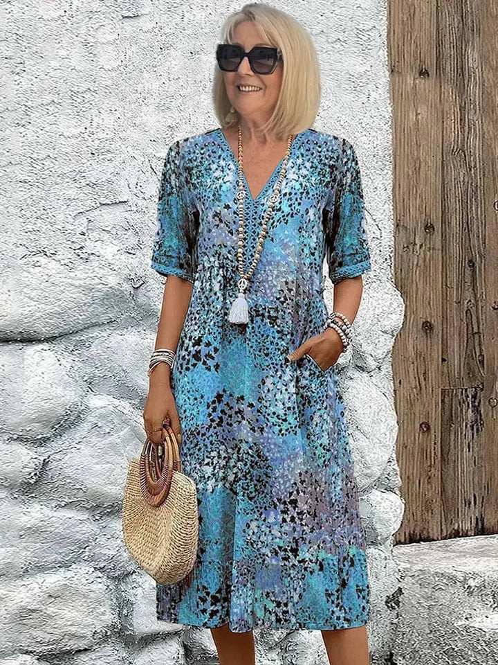 SUSAN – BOHO MIDI DRESS CAREFREE