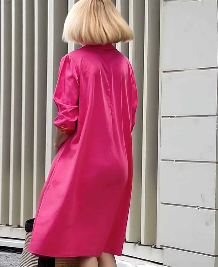 AMY – MODERN AND CHIC SHIRT DRESS
