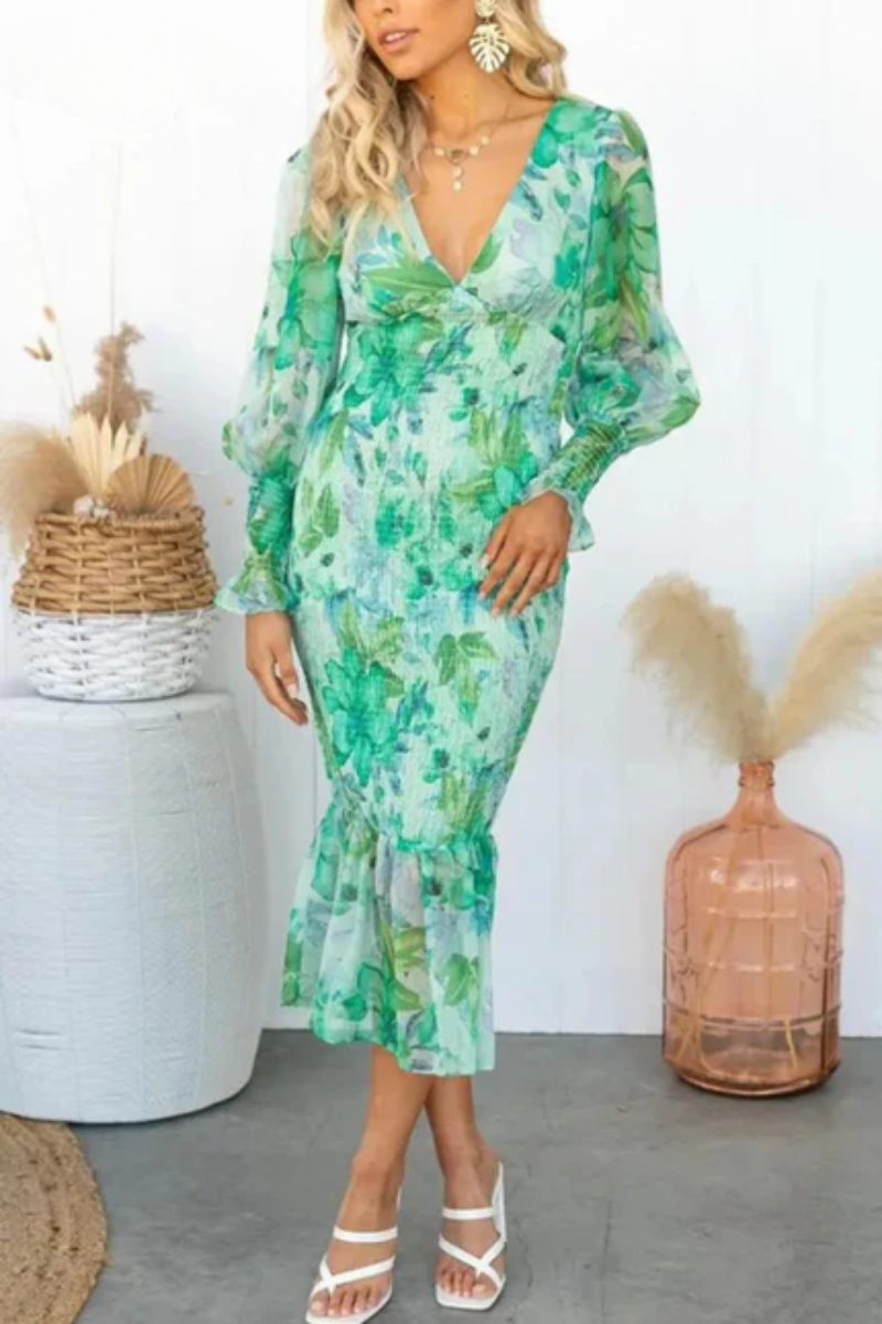 Megan | Floral Dress