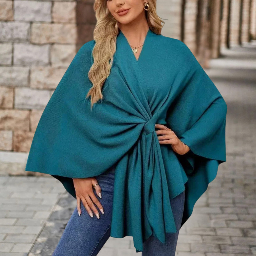 Sarah | Elegant Poncho Sweater