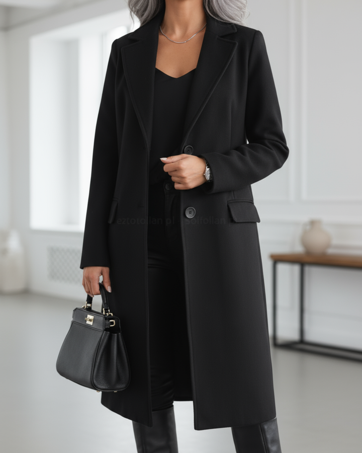 Jamie | Elegant Long Wool Coat