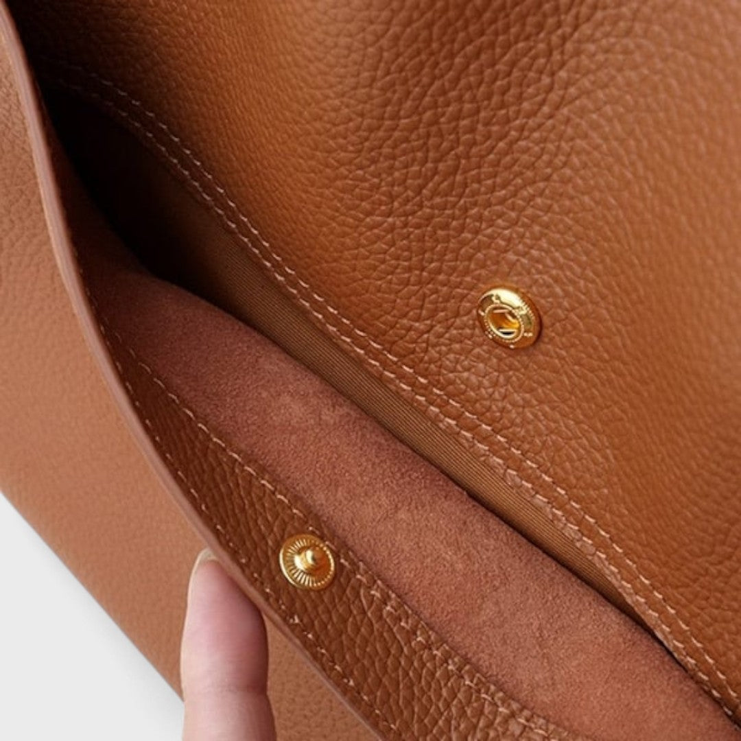 Natural Leather Shoulder Bag