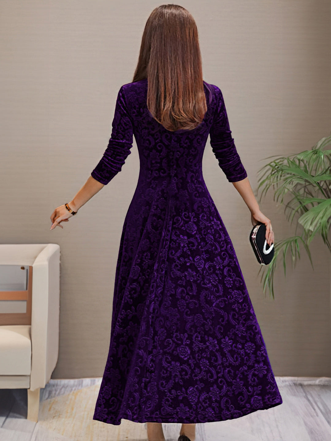 Kira | Holiday Velvet Elegance Dress