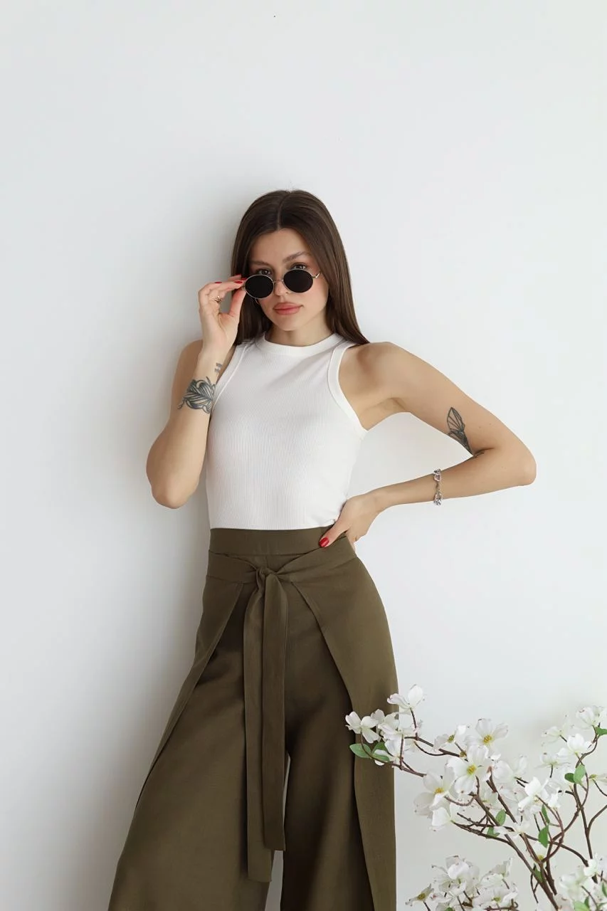 Maelis - Wide Linen Pants