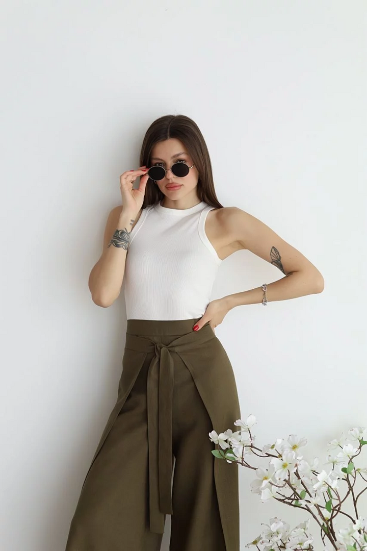 Maelis - Wide Linen Pants