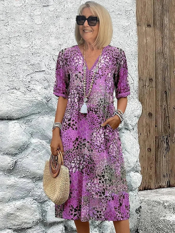 SUSAN – BOHO MIDI DRESS CAREFREE