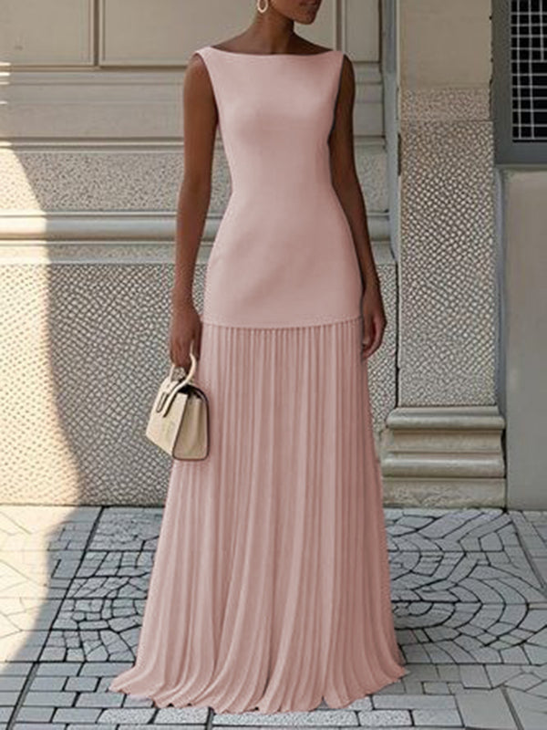 JULIET – MAXI DRESS WITHOUT SLEEVES WITH TIMELESS ELEGANCE