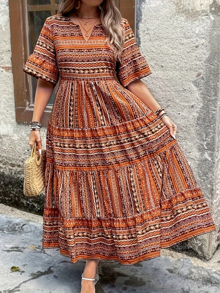 Marina - Fluid Ethnic Dress