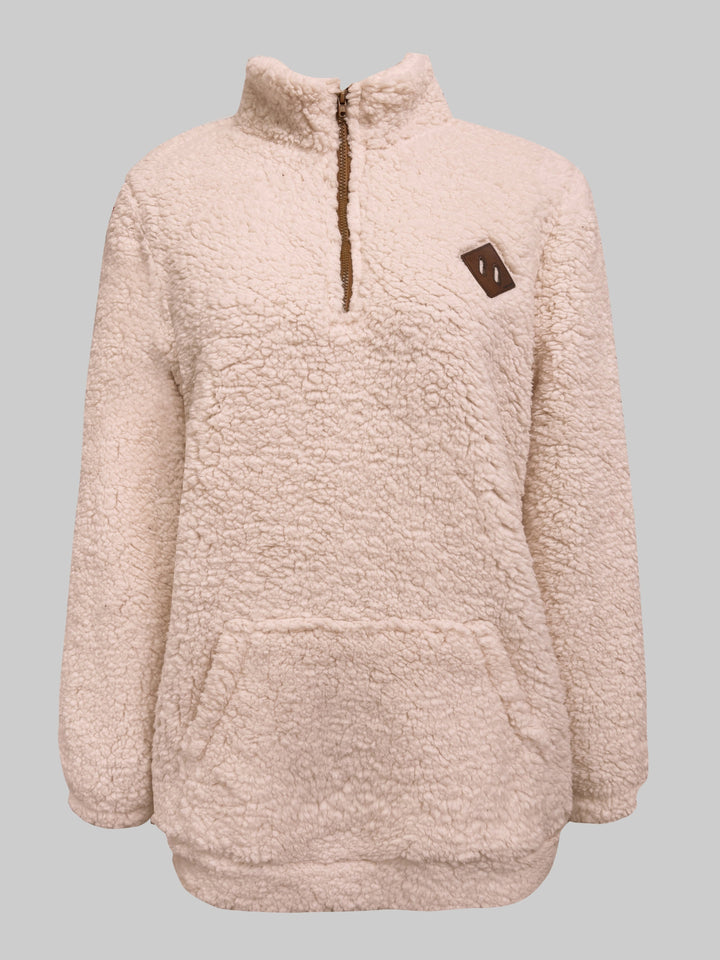 NOREEN | Teddy Zip Sweater