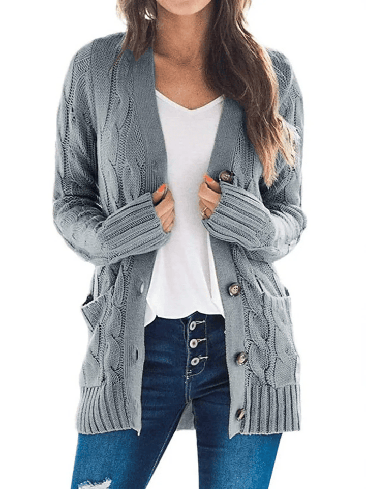 MARZENA | Comfortable Knitted Cardigan