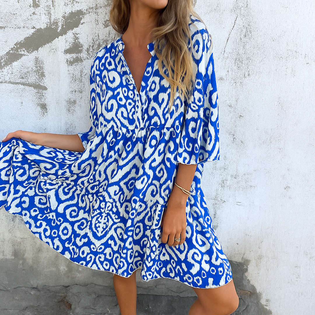 AVA – VIBRANT TUNIC DRESS