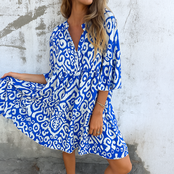 AVA – VIBRANT TUNIC DRESS