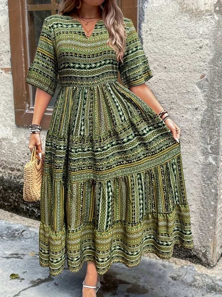 Marina - Fluid Ethnic Dress