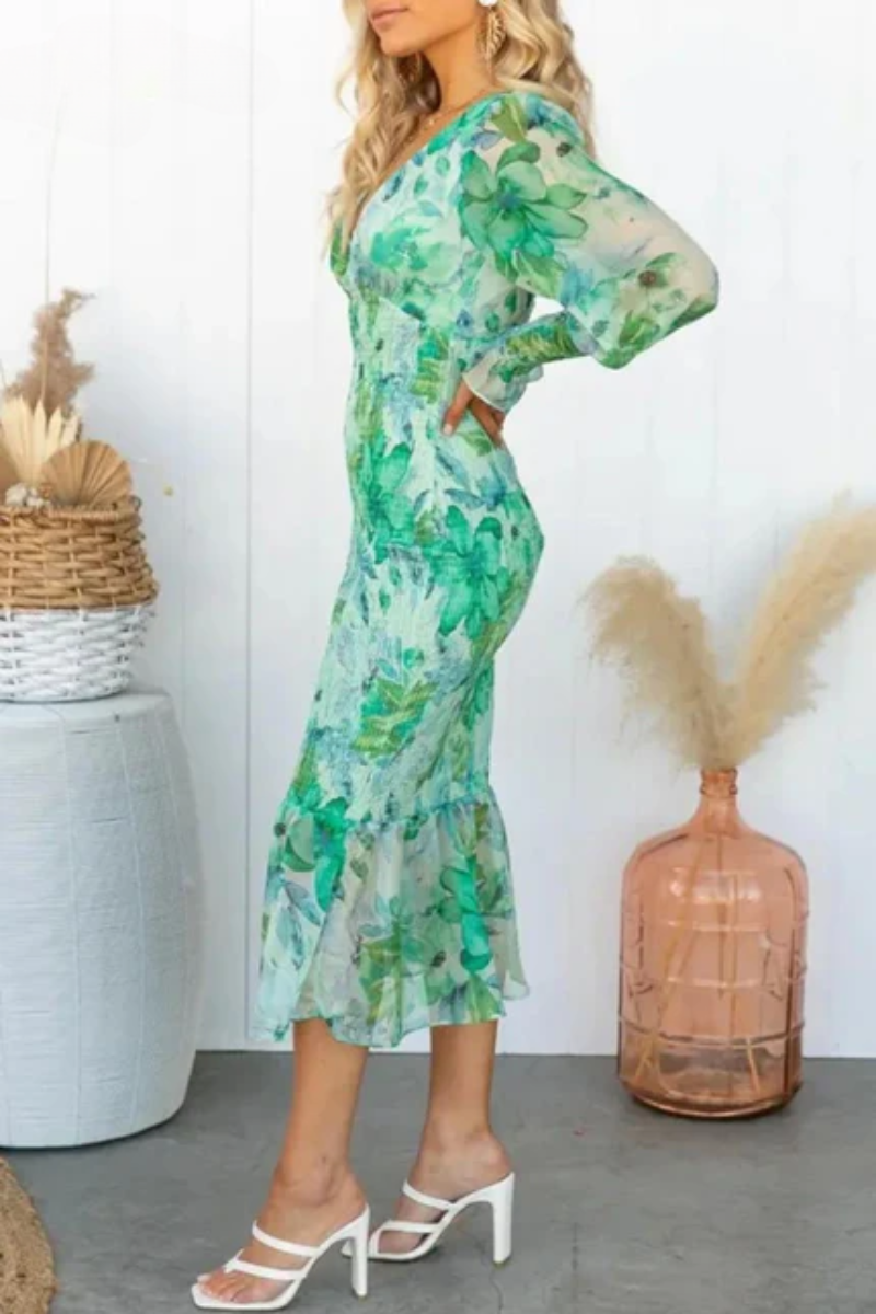 Megan | Floral Dress