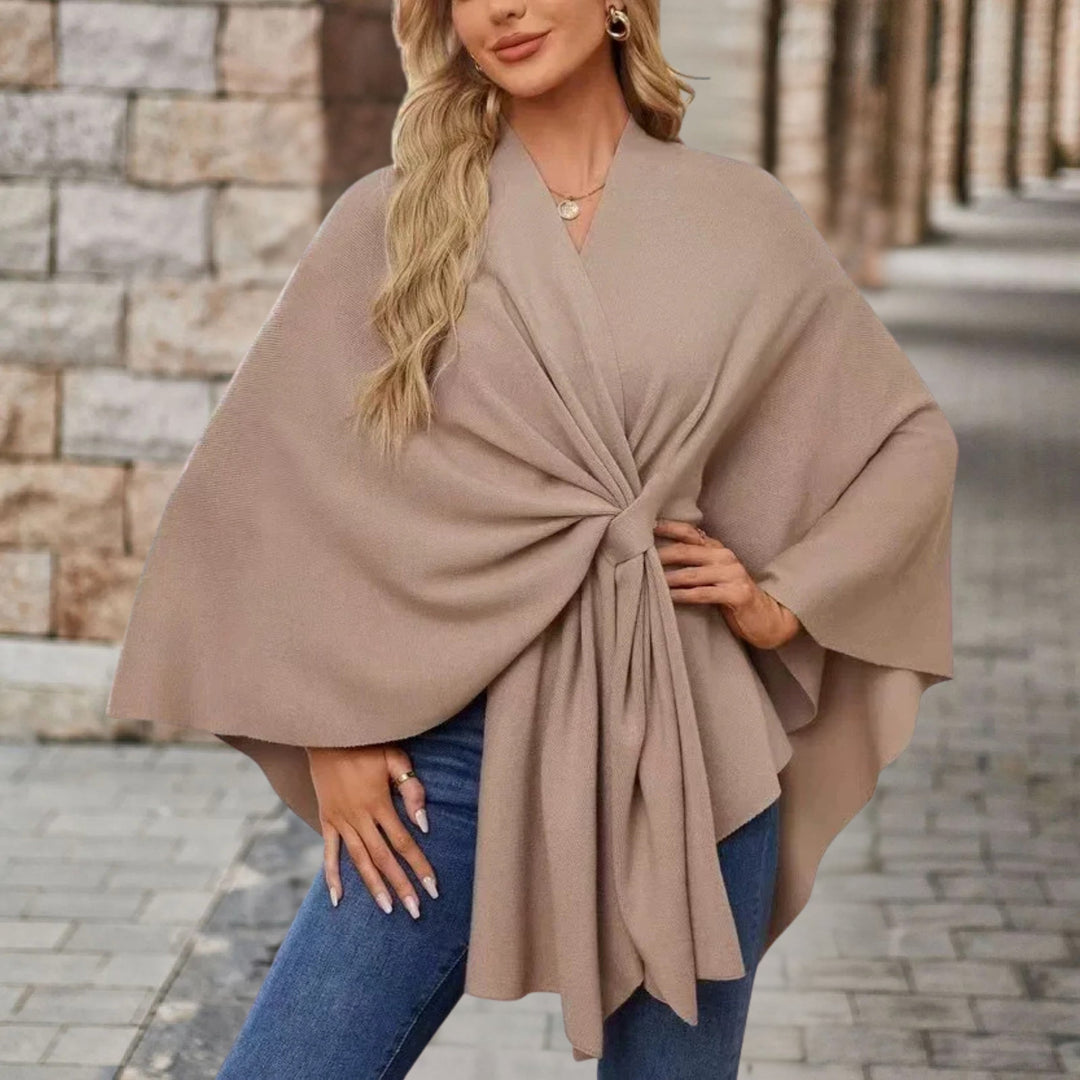 Sarah | Elegant Poncho Sweater