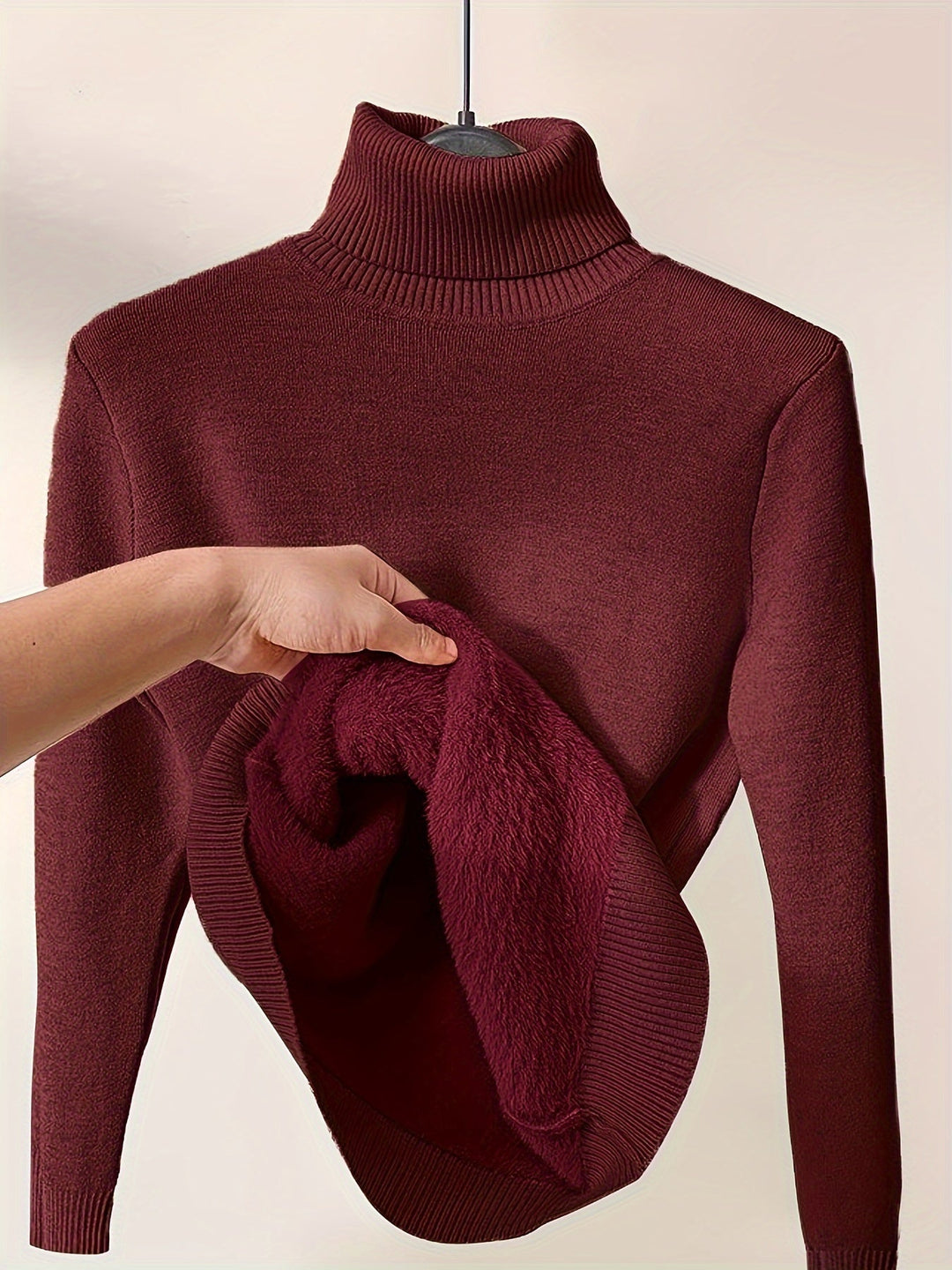 Lella | Soft Turtle Neck Pullover Jumper