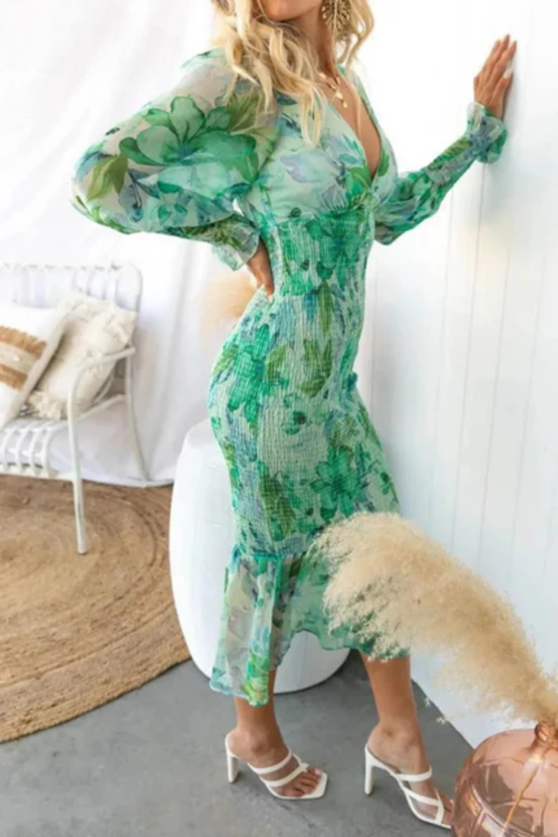 Megan | Floral Dress