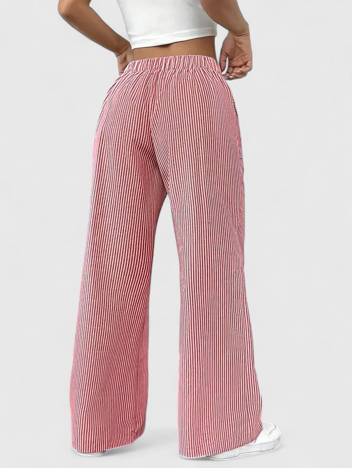 SIERRA – STRIPED FLOW LOUNGE PANTS