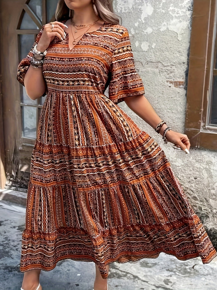 Marina - Fluid Ethnic Dress
