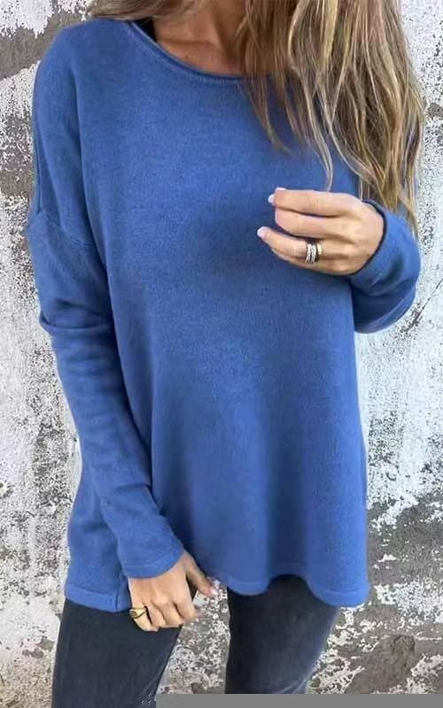 CAMI | Long Sleeve Blouse with Cute Buttons on the Back