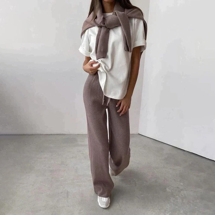 Cristiana | Elegant Sweater and Comfortable Pants Set