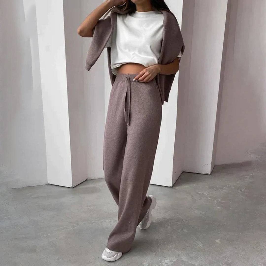Cristiana | Elegant Sweater and Comfortable Pants Set