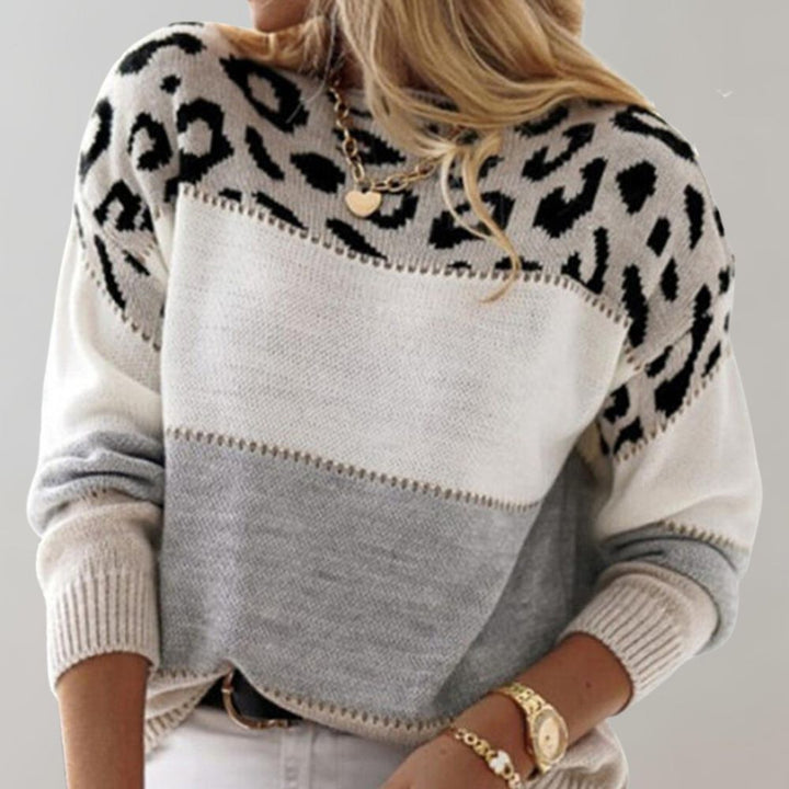 CHEYENNE – TRENDY CHIC PULLOVER WITH PATTERN