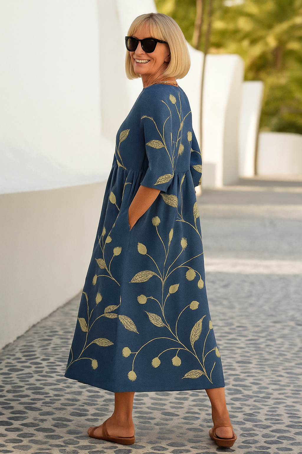 MARTHA – MAXI DRESS BLOSSOM CHARM