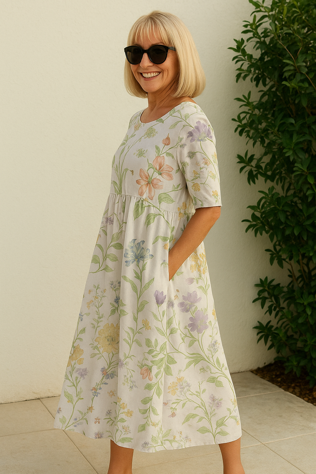 MARTHA – MAXI DRESS BLOSSOM CHARM