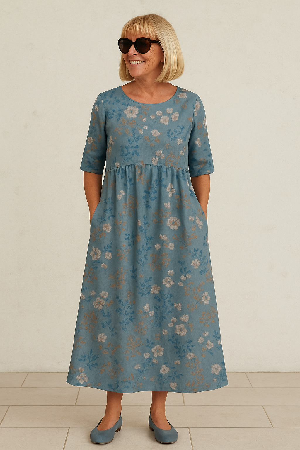 MARTHA – MAXI DRESS BLOSSOM CHARM