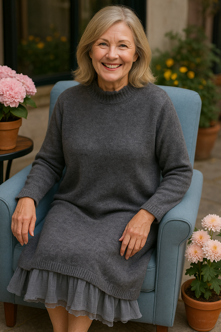 SOPHIA – COZY SWEATER DRESS