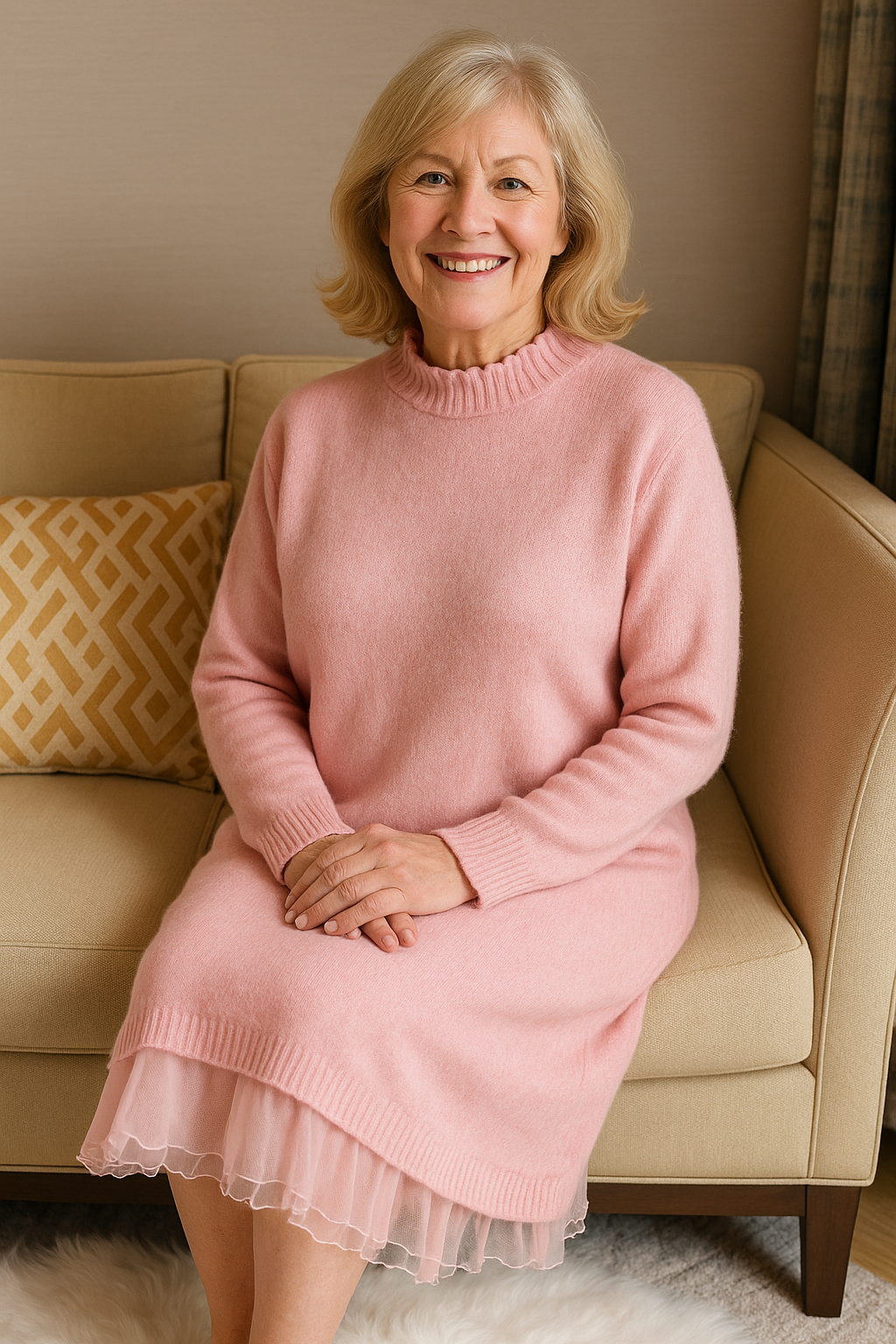 SOPHIA – COZY SWEATER DRESS