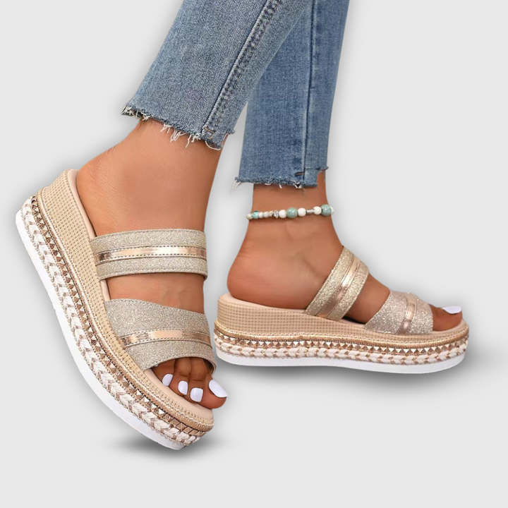 Daphne | Elegant Summer Platform Sandals