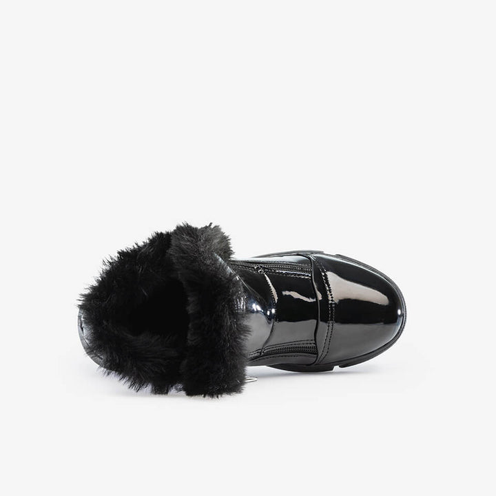 Gianina | Elegant Ankle Boots Wrapped in Crystal