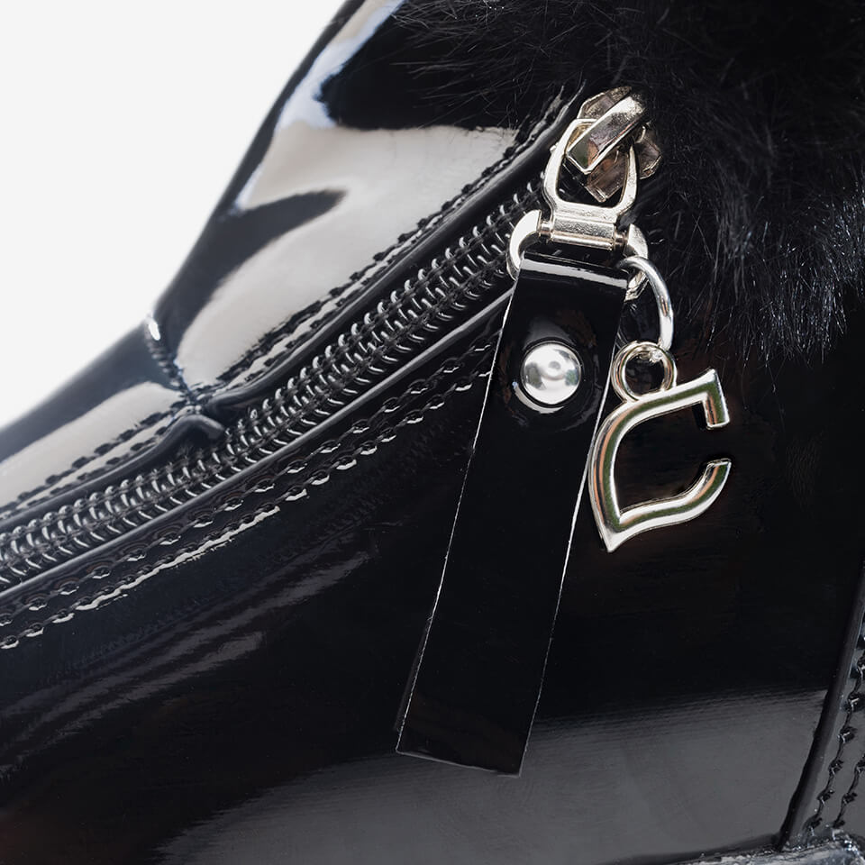 Gianina | Elegant Ankle Boots Wrapped in Crystal