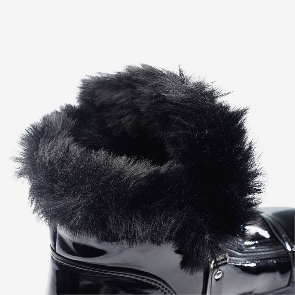 Gianina | Elegant Ankle Boots Wrapped in Crystal