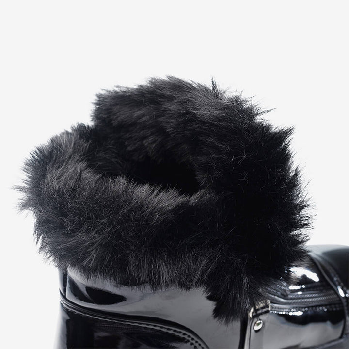 Gianina | Elegant Ankle Boots Wrapped in Crystal