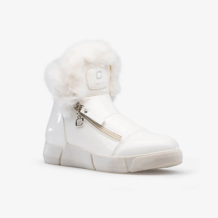 Gianina | Elegant Ankle Boots Wrapped in Crystal