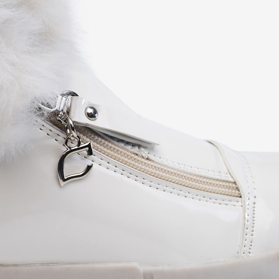 Gianina | Elegant Ankle Boots Wrapped in Crystal