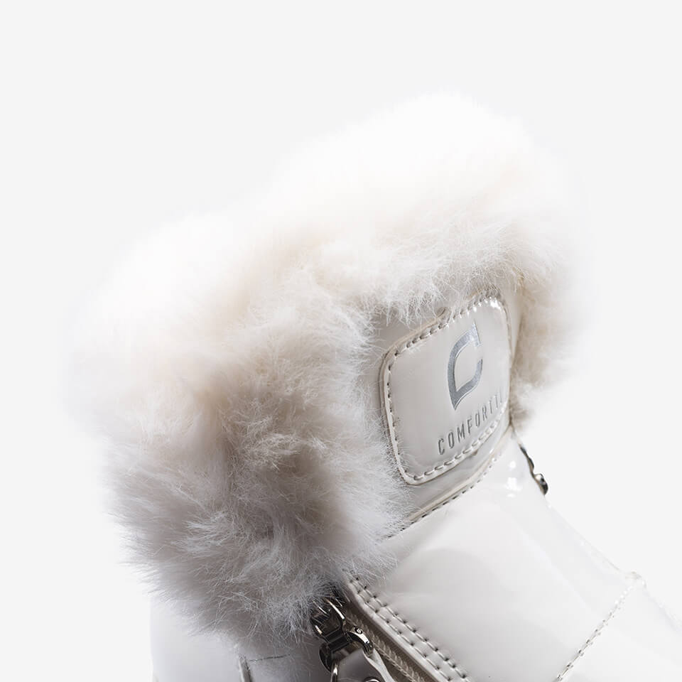 Gianina | Elegant Ankle Boots Wrapped in Crystal