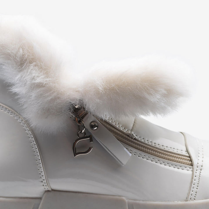 Gianina | Elegant Ankle Boots Wrapped in Crystal