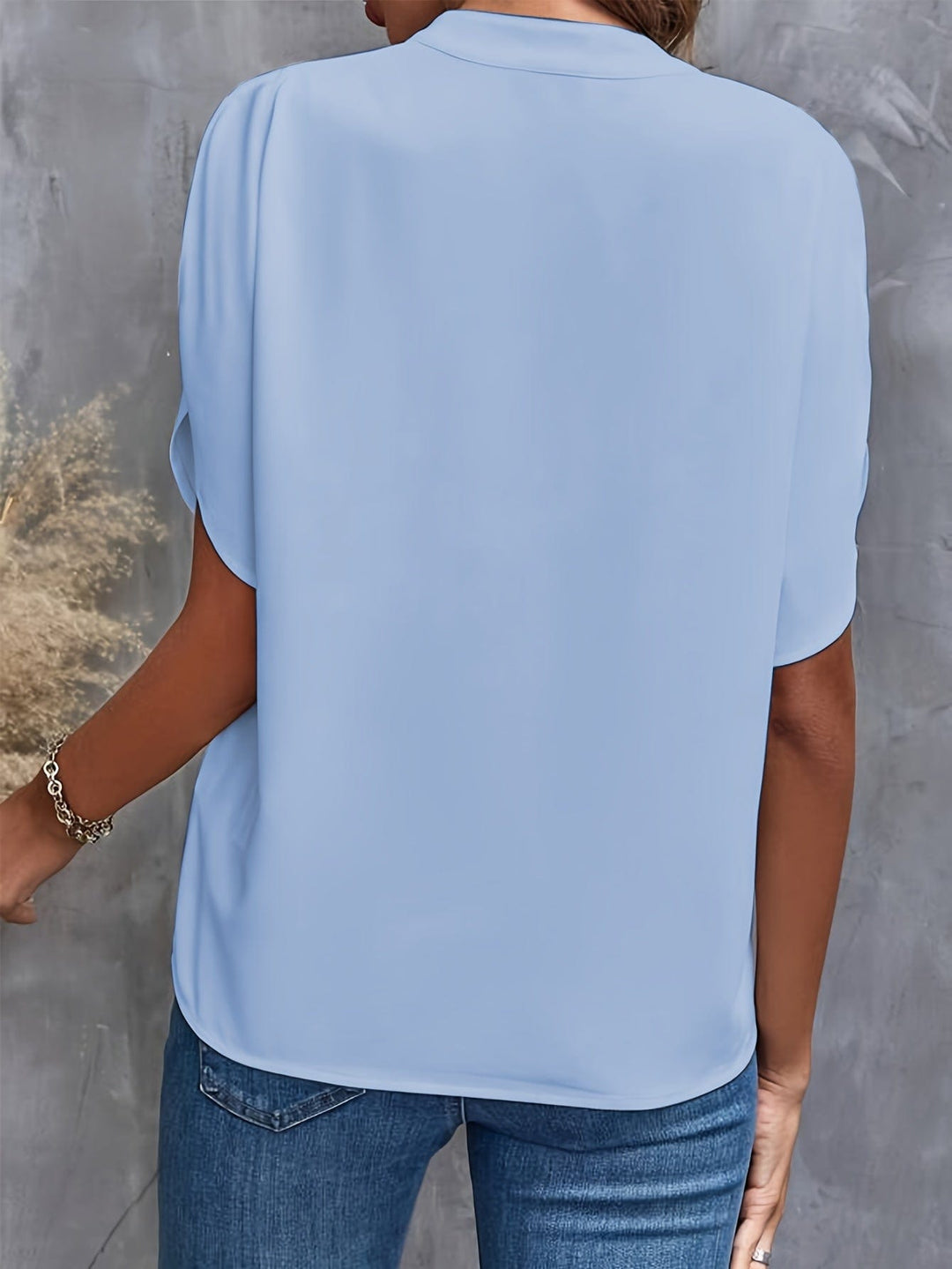 JULITA | Elegant Blouse with Drapes