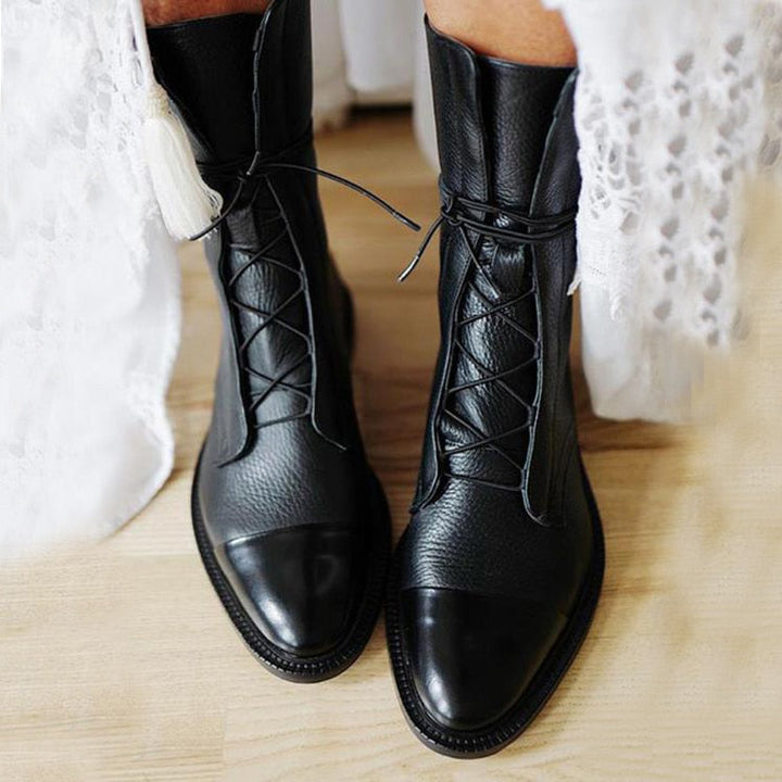 Brianna - Premium Heeled Ankle Boots
