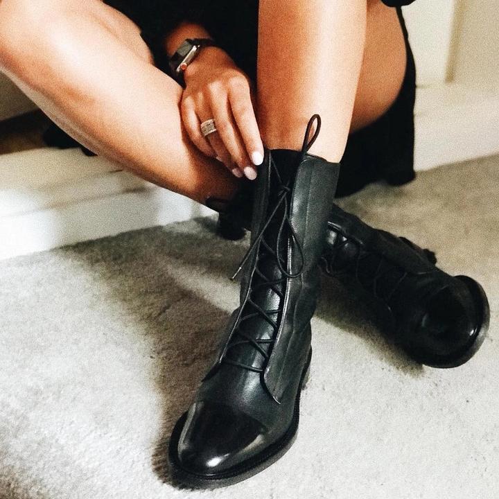 Brianna - Premium Heeled Ankle Boots