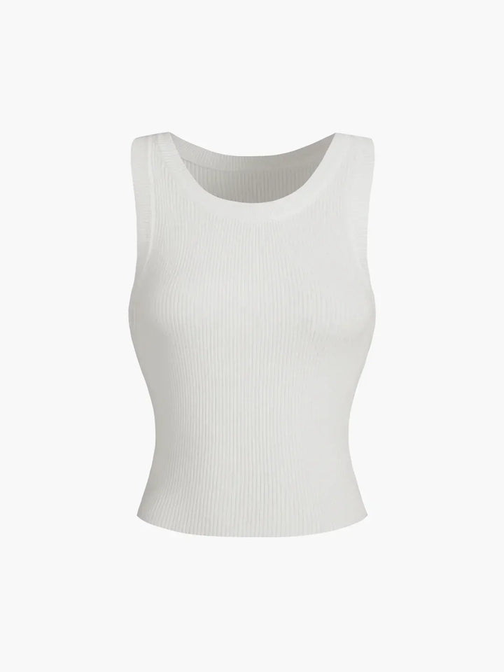 Solid Striped Sweater