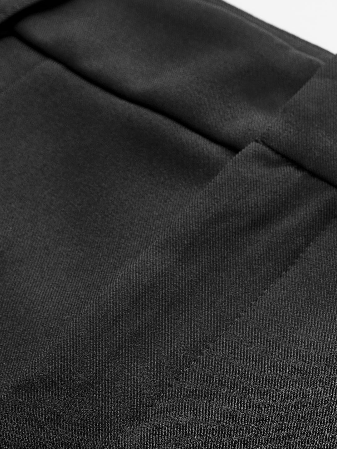 Semi-Transparent Shorts with Mid Rise and No Belt