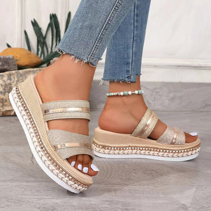 Daphne | Elegant Summer Platform Sandals