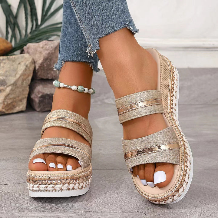 Daphne | Elegant Summer Platform Sandals