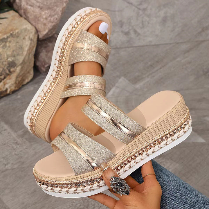 Daphne | Elegant Summer Platform Sandals