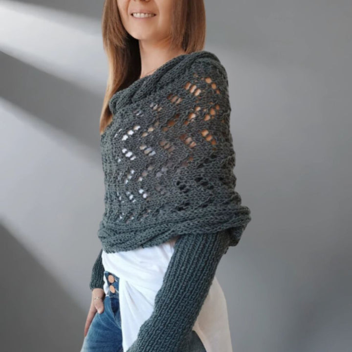 Genica | Knitted Scarf for Cold Weather Protection